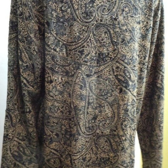 Sharon Anthony long sleeve Stretch Top Plus 1X - Picture 7 of 8